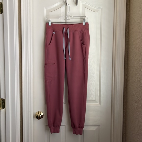 Xs Mauve Zamora Jogger Scrub Pants 